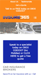 Mobile Screenshot of insure365.co.uk